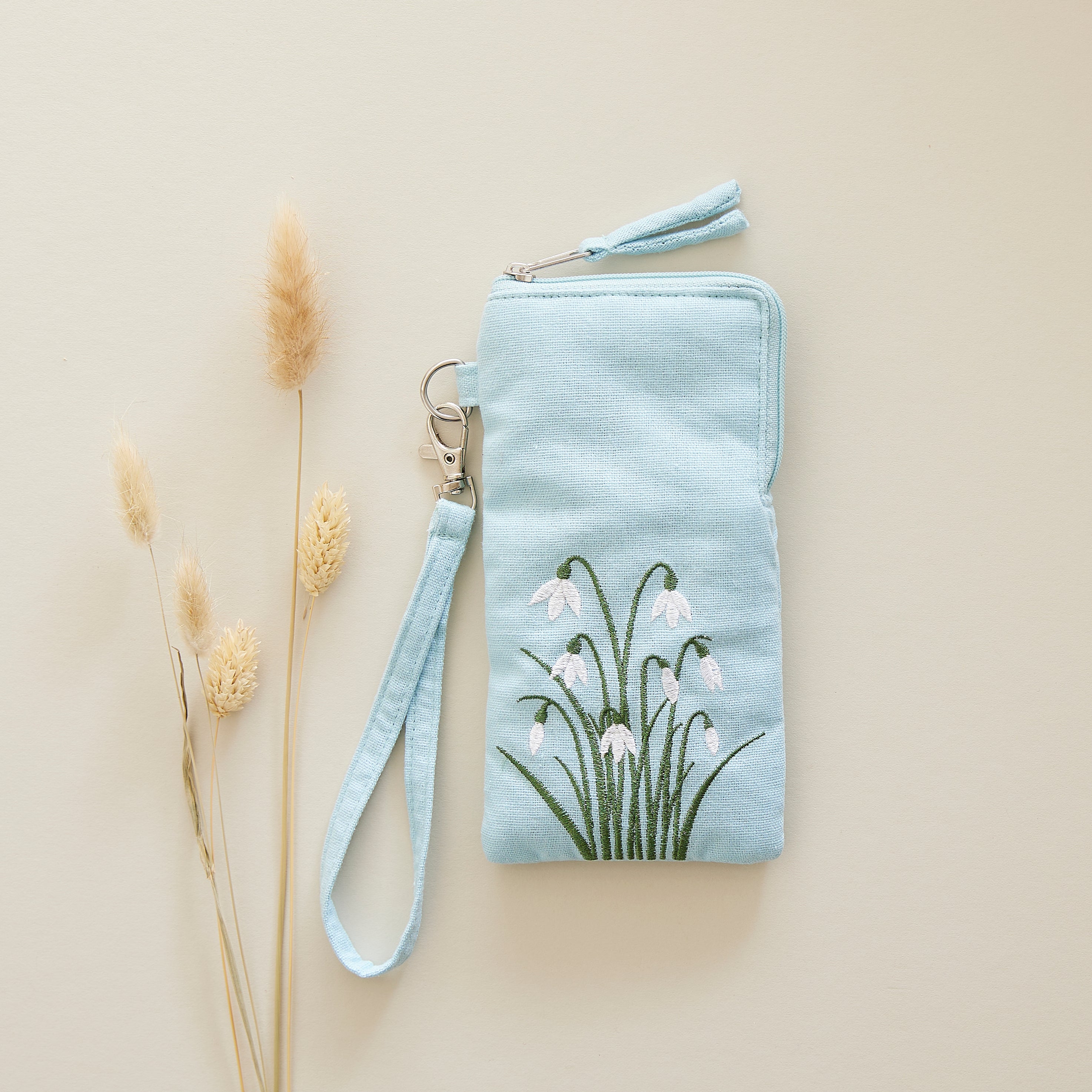 Glasses Case - Snowdrop