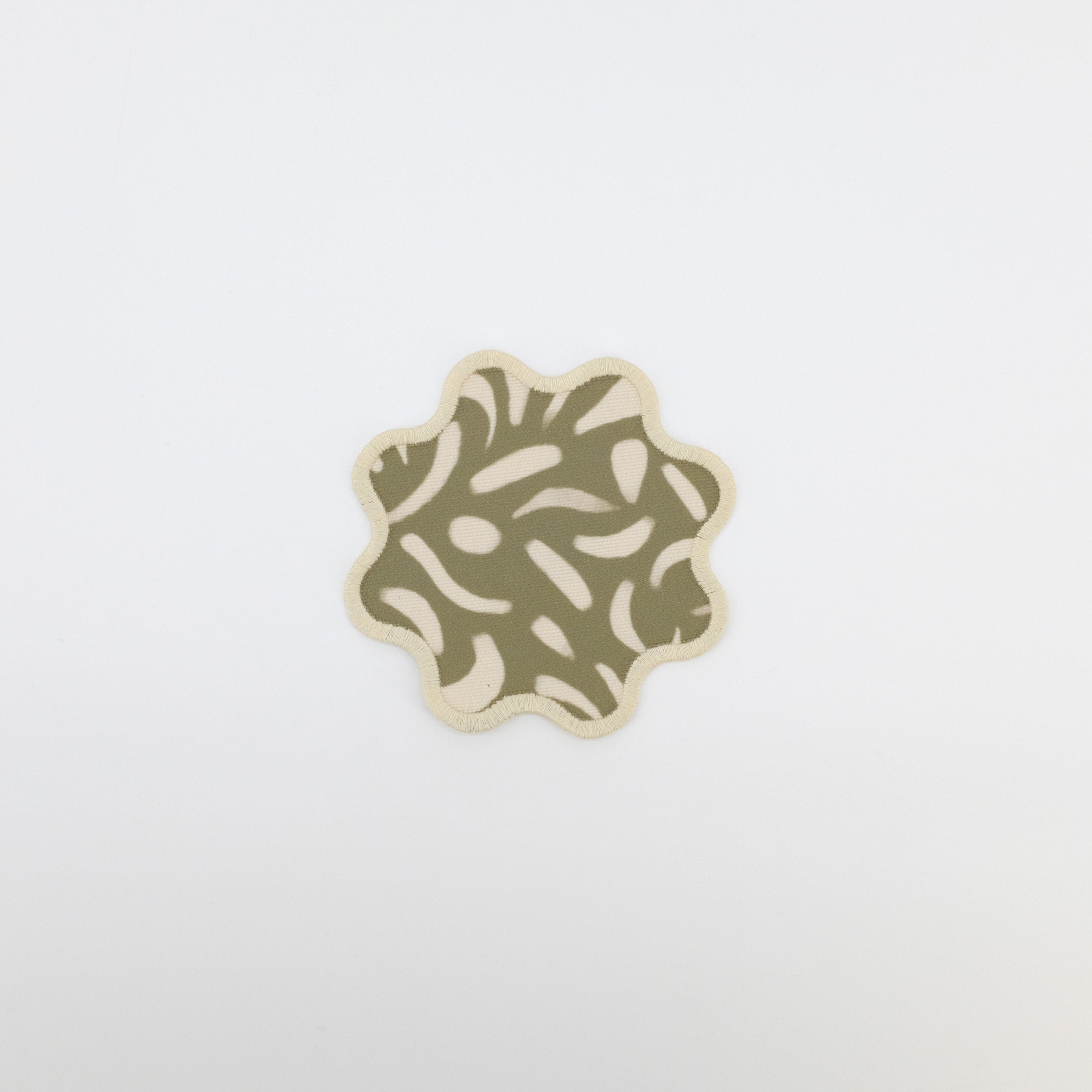 Whispers of Nature Scalloped Coaster (2 pack)