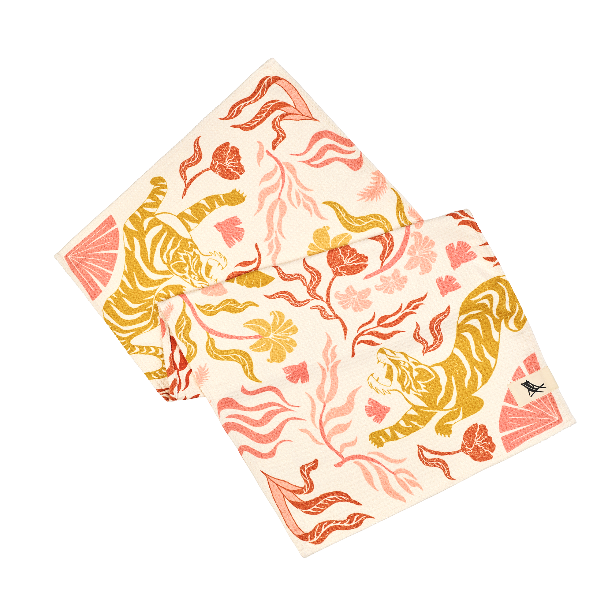 Dock & Bay Large Bath Towel - Tiger Palm