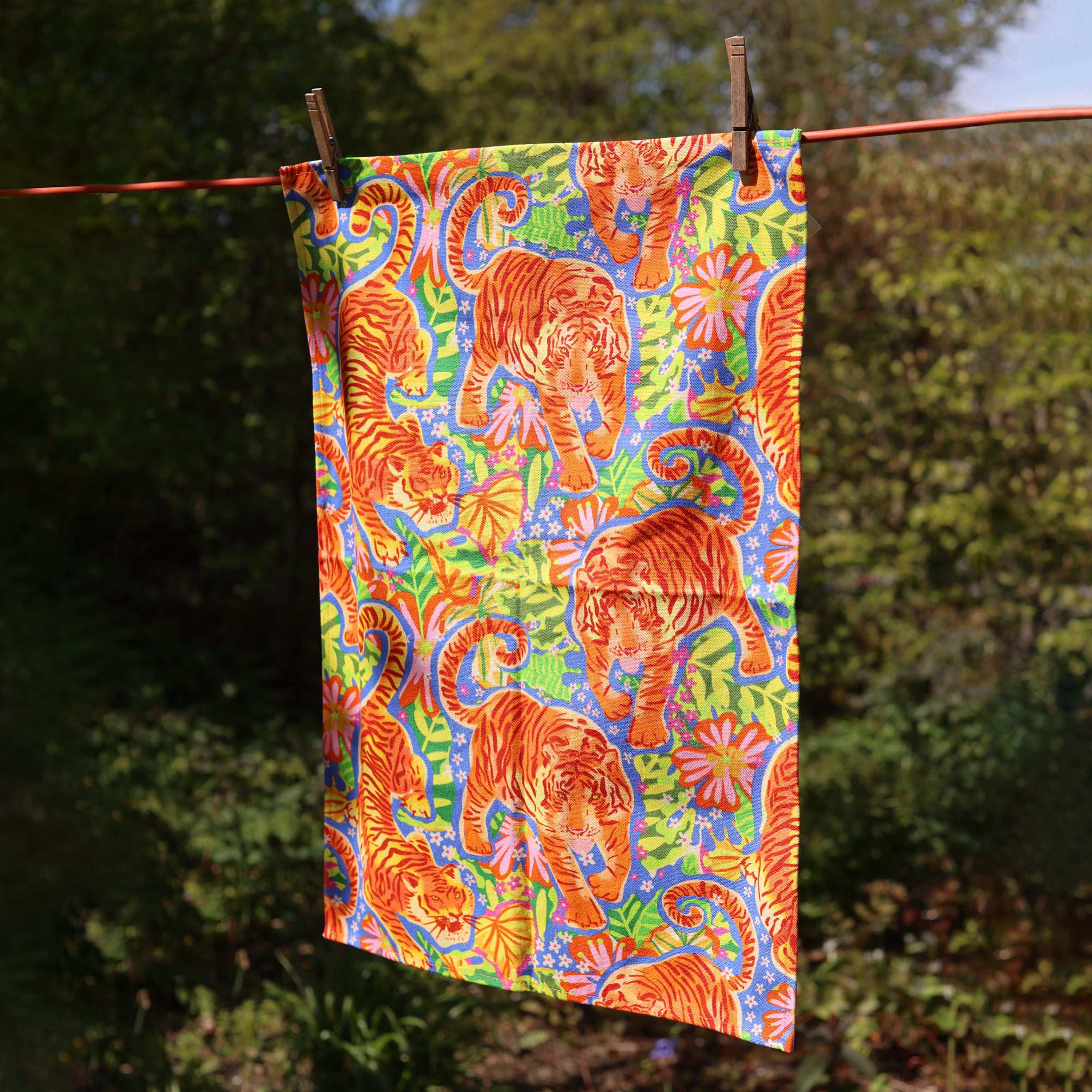 WWF Jungle Roar Tea Towel