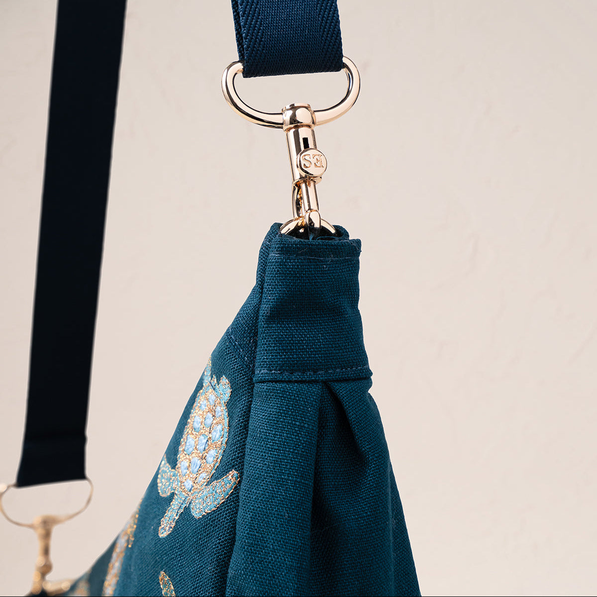 Turtle Crossbody Sling Bag - Marine Navy