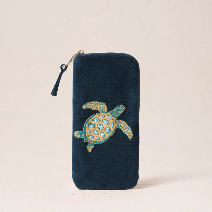 Turtle Glasses Case - Marine Navy
