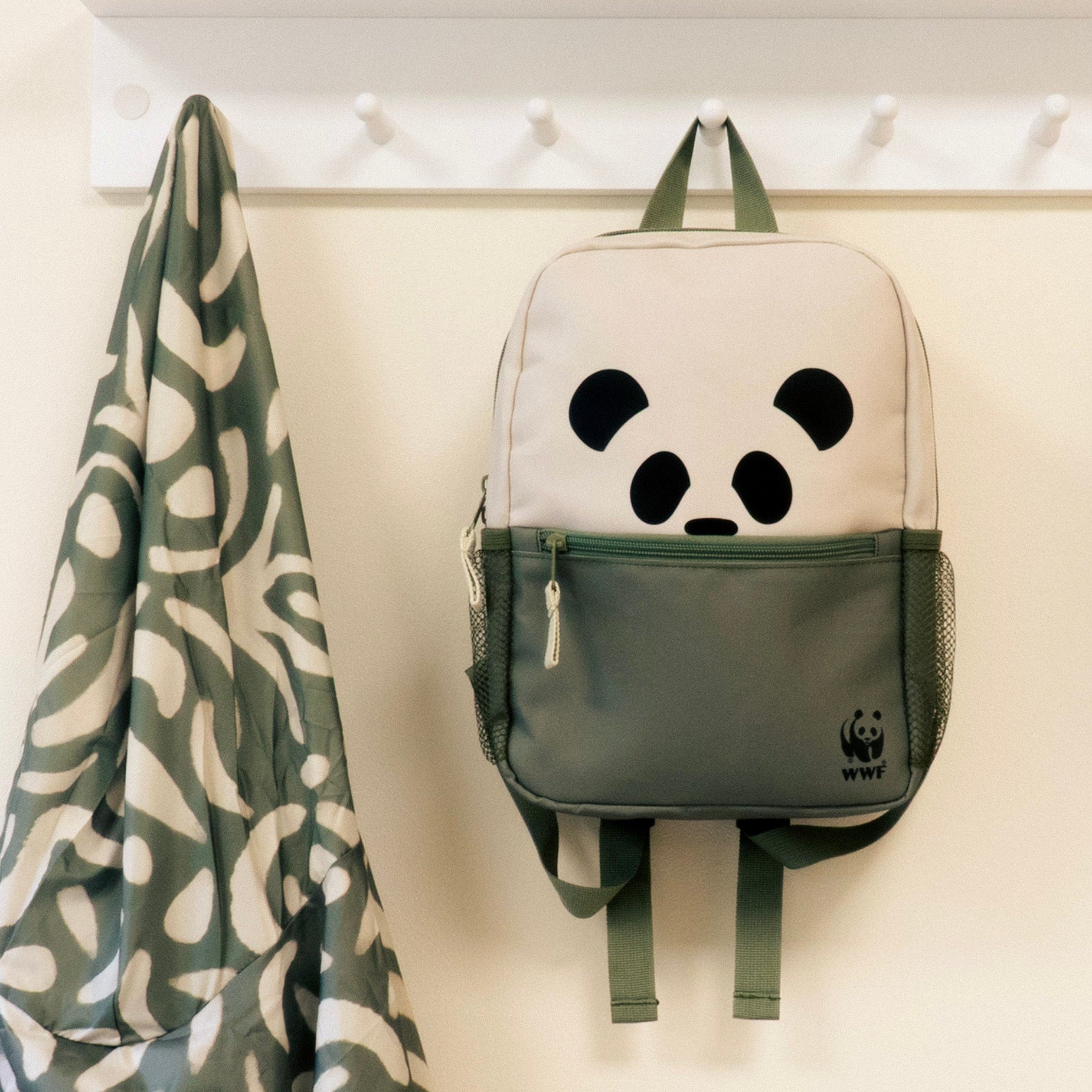 Junior Panda Face Backpack