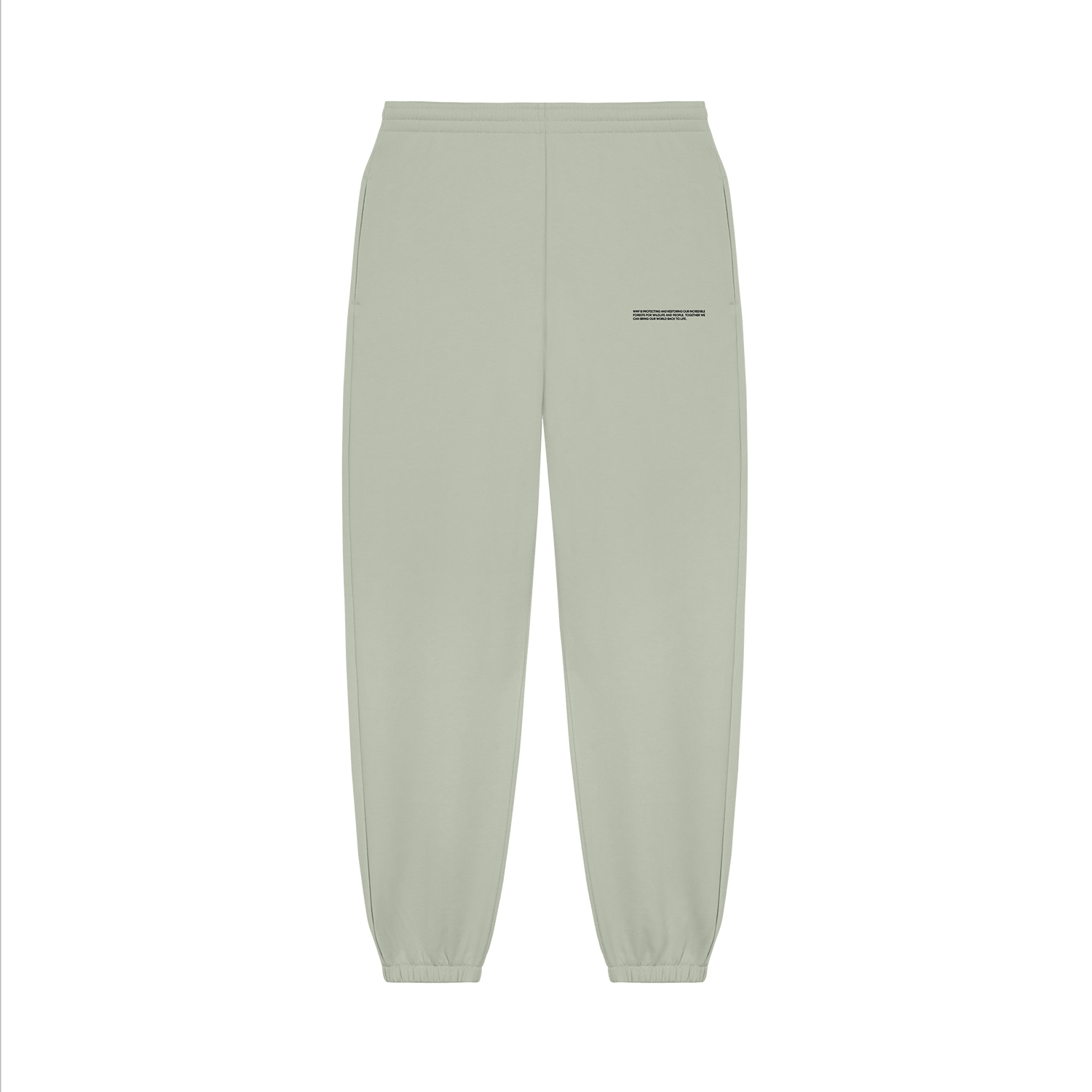 PANGAIA Unisex Track Pants - Moss Green