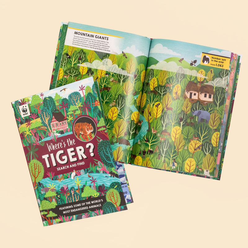 Where’s the Tiger? Search and Find Book