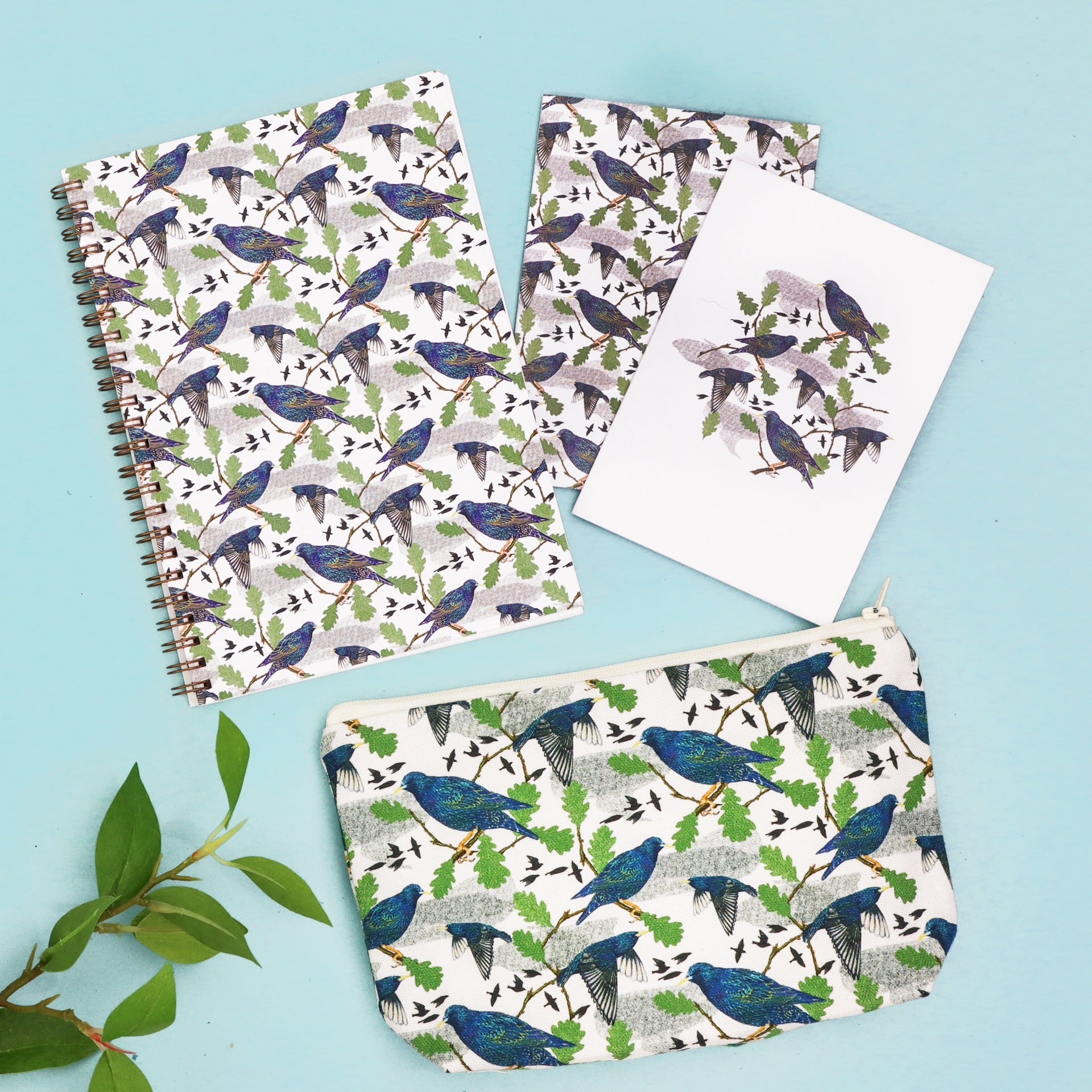 Wild Isles Cotton Pouch