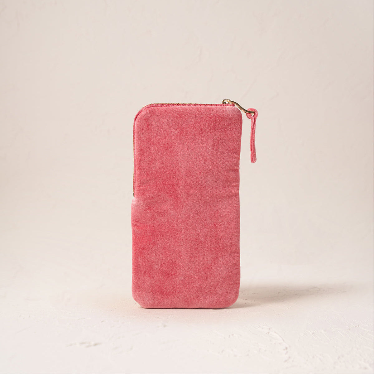 Wild Zebra Palm Glasses Case - Blush Pink