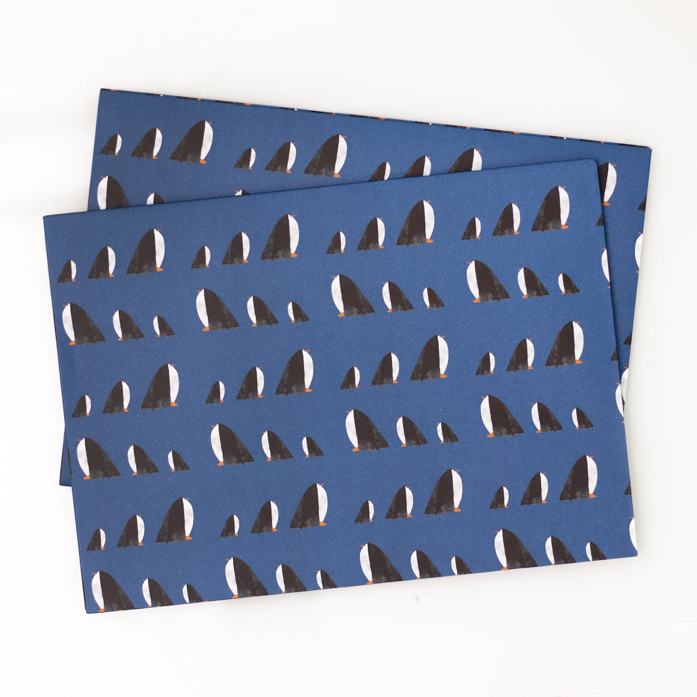 Penguin March Gift Wrapping Paper