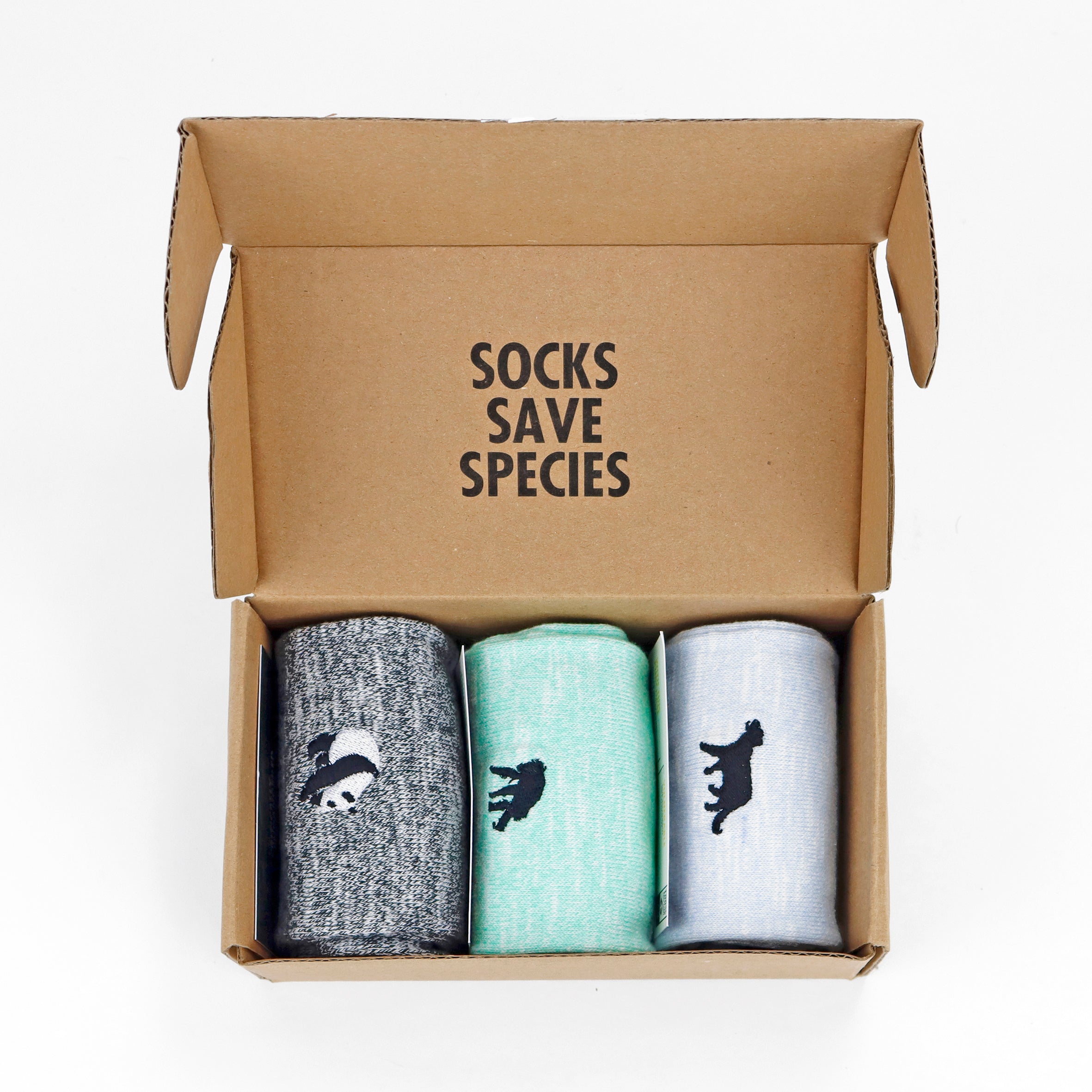 Critically Endangered Adult Speckled Socks - 3 Pack