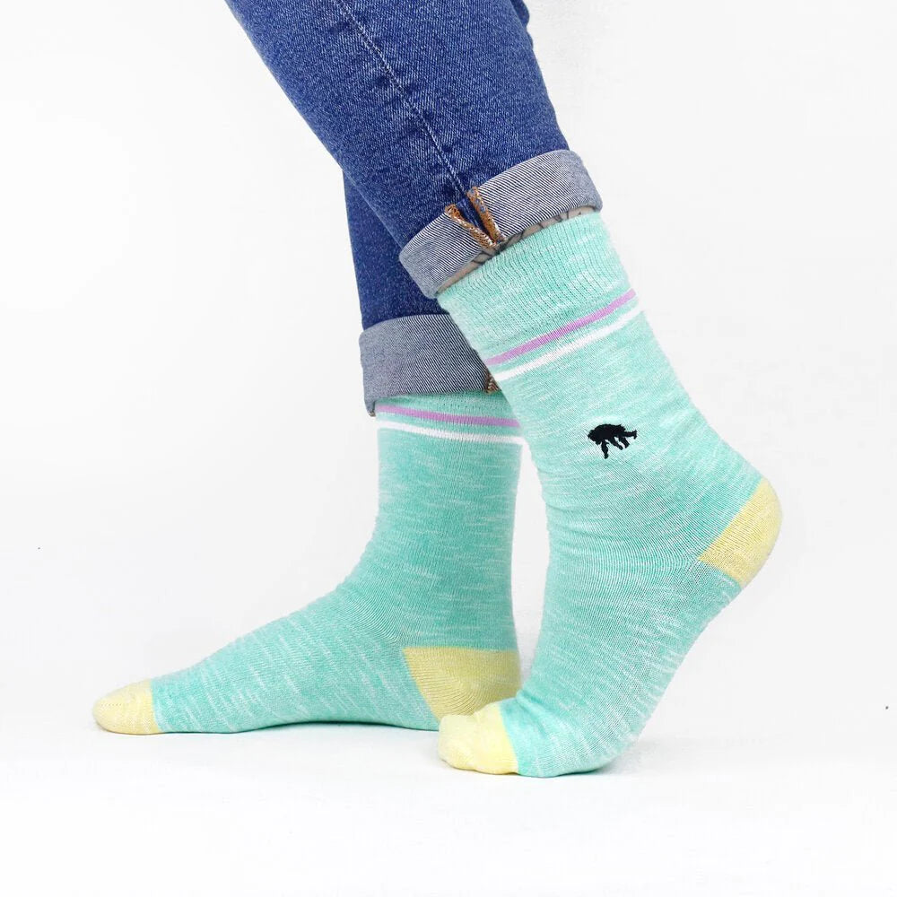 Critically Endangered Adult Speckled Socks - 3 Pack