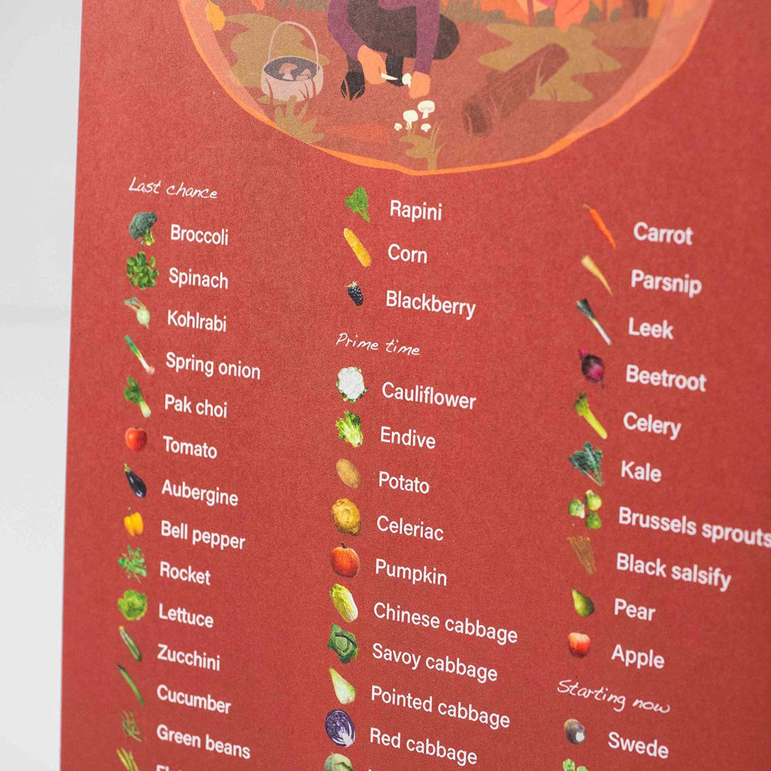 Seasonal Cooking Calendar