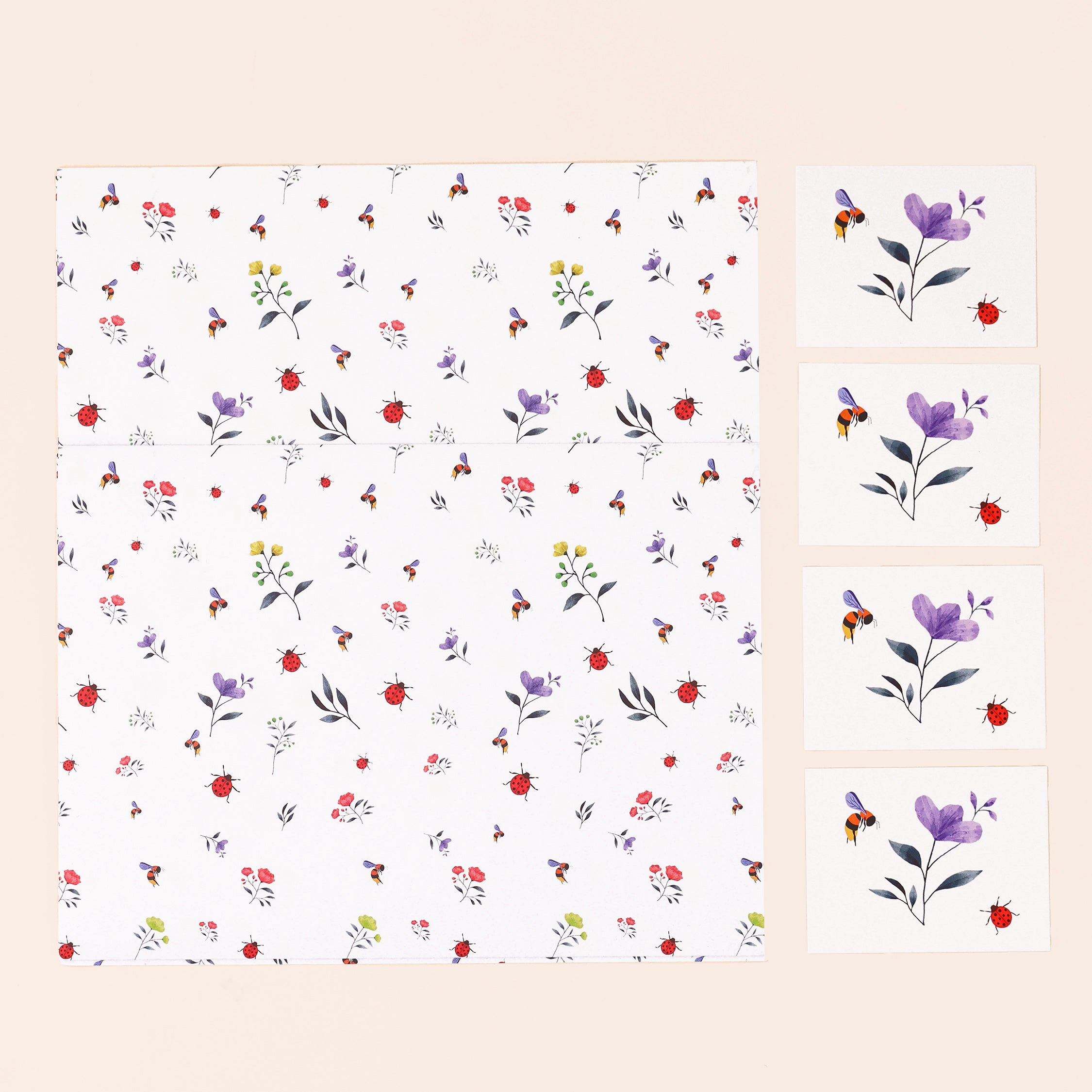 Elizabeth Grant Busy Bees Wrapping Paper