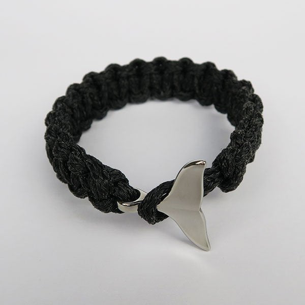 Behaviour Change Cornwall Perranporth Beach Whale Tail Bracelet