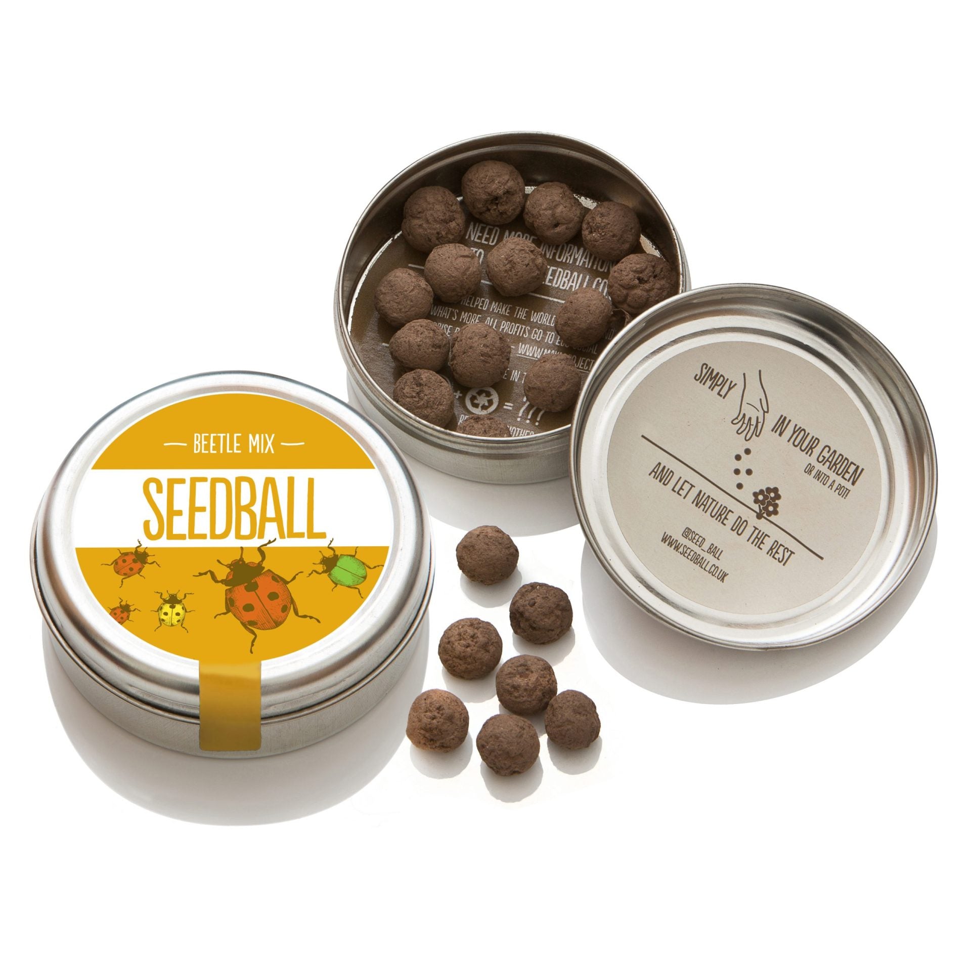 Seedball Wildflower Beetle Mix Tin