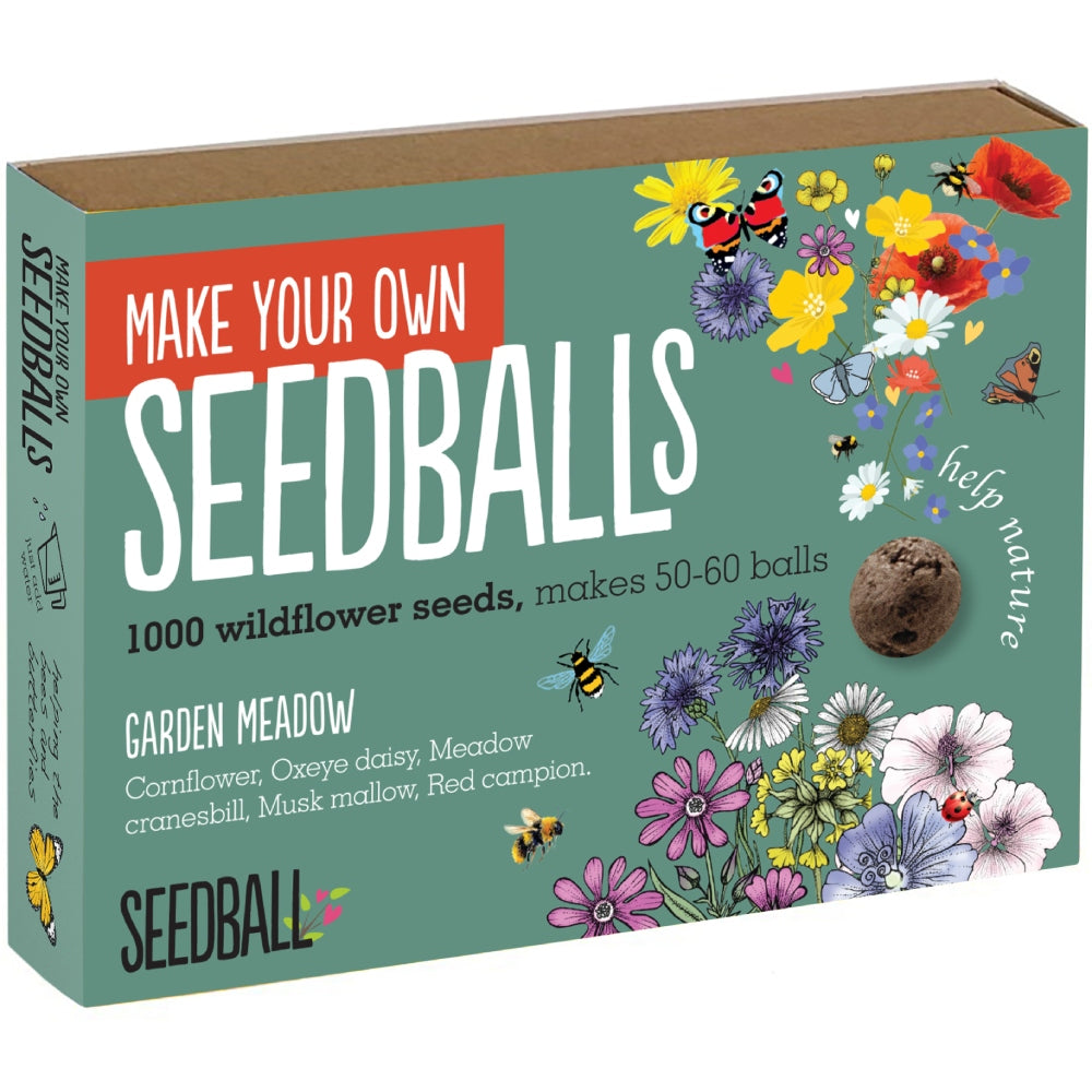 Seedball Make Your Own Kit - Garden Meadow