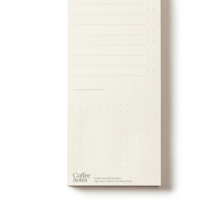 WWF x Coffeenotes List Pad - Navy Wool