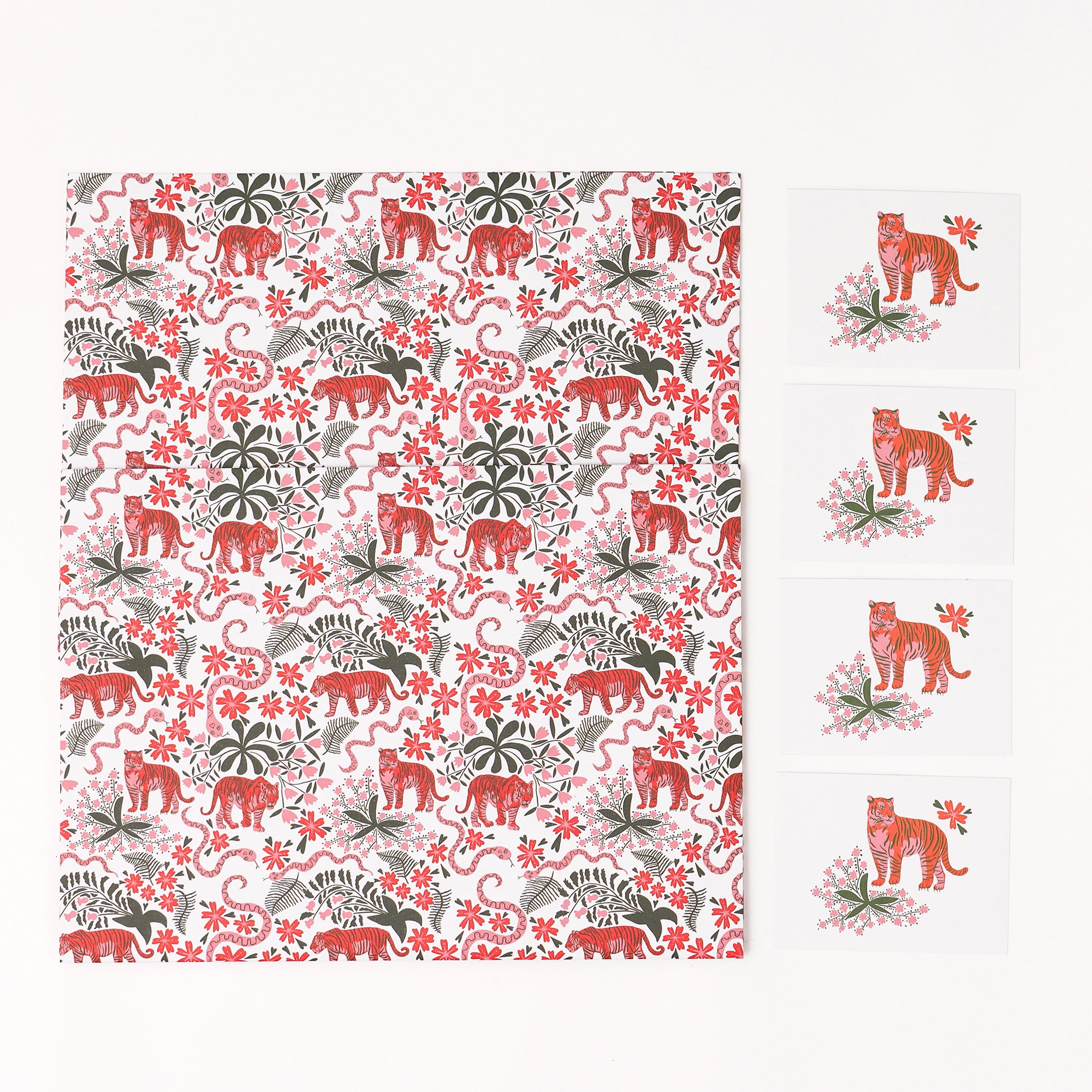 Snakes & Tigers Gift Wrapping Paper