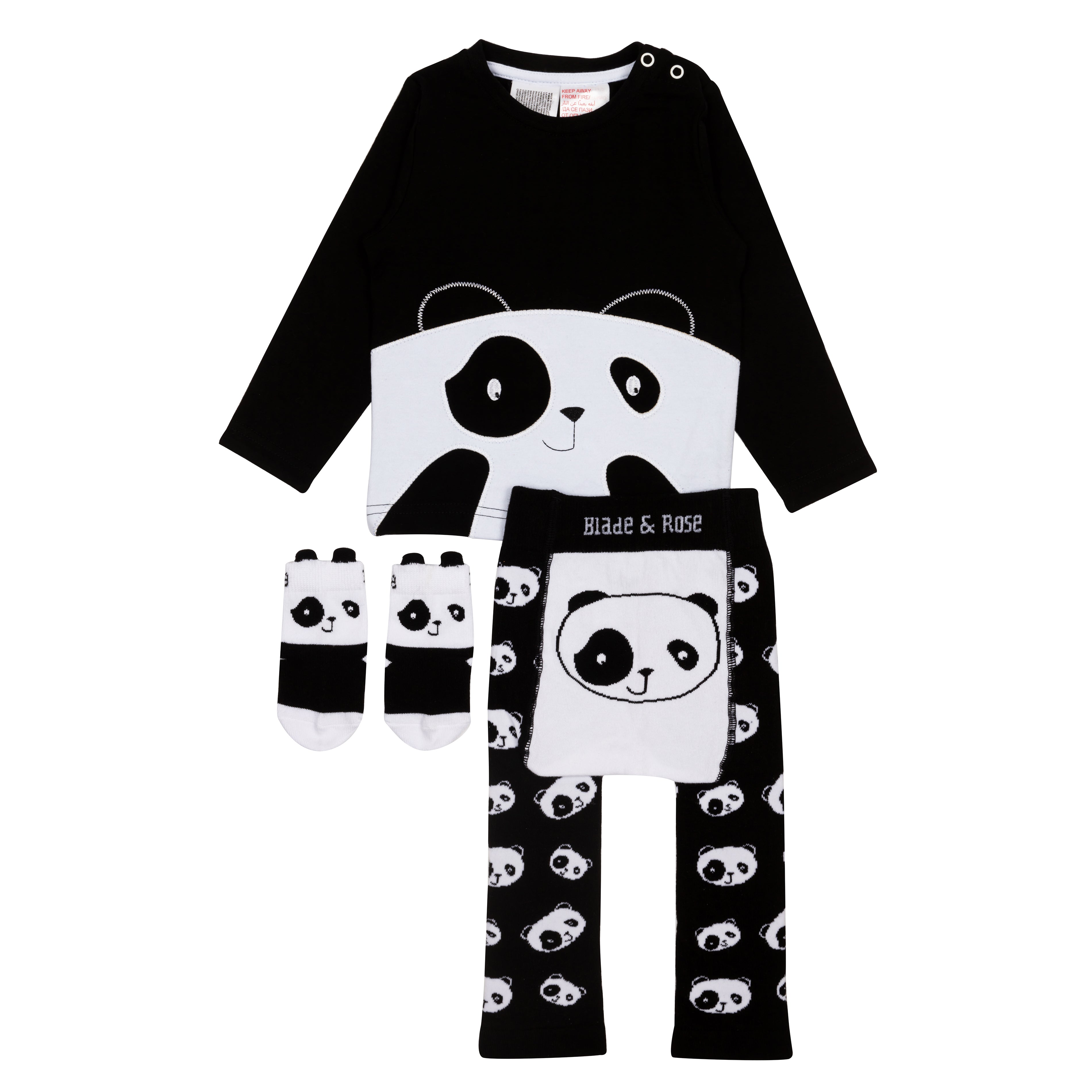 Blade & Rose Children's Giant Panda Socks