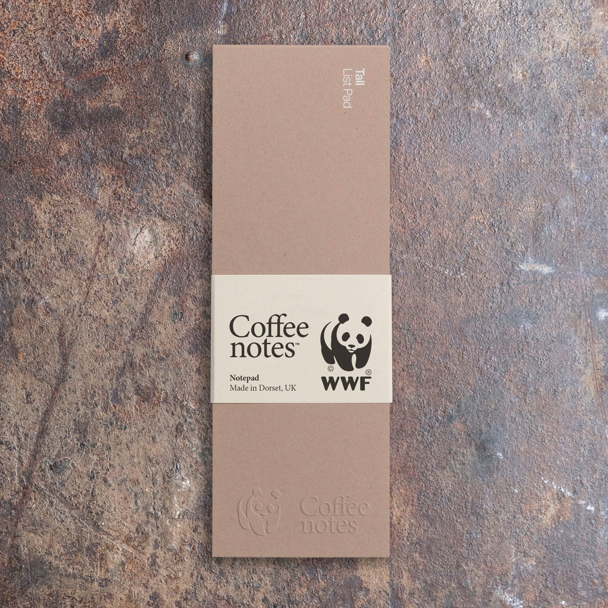 WWF x Coffeenotes List Pad - Almond