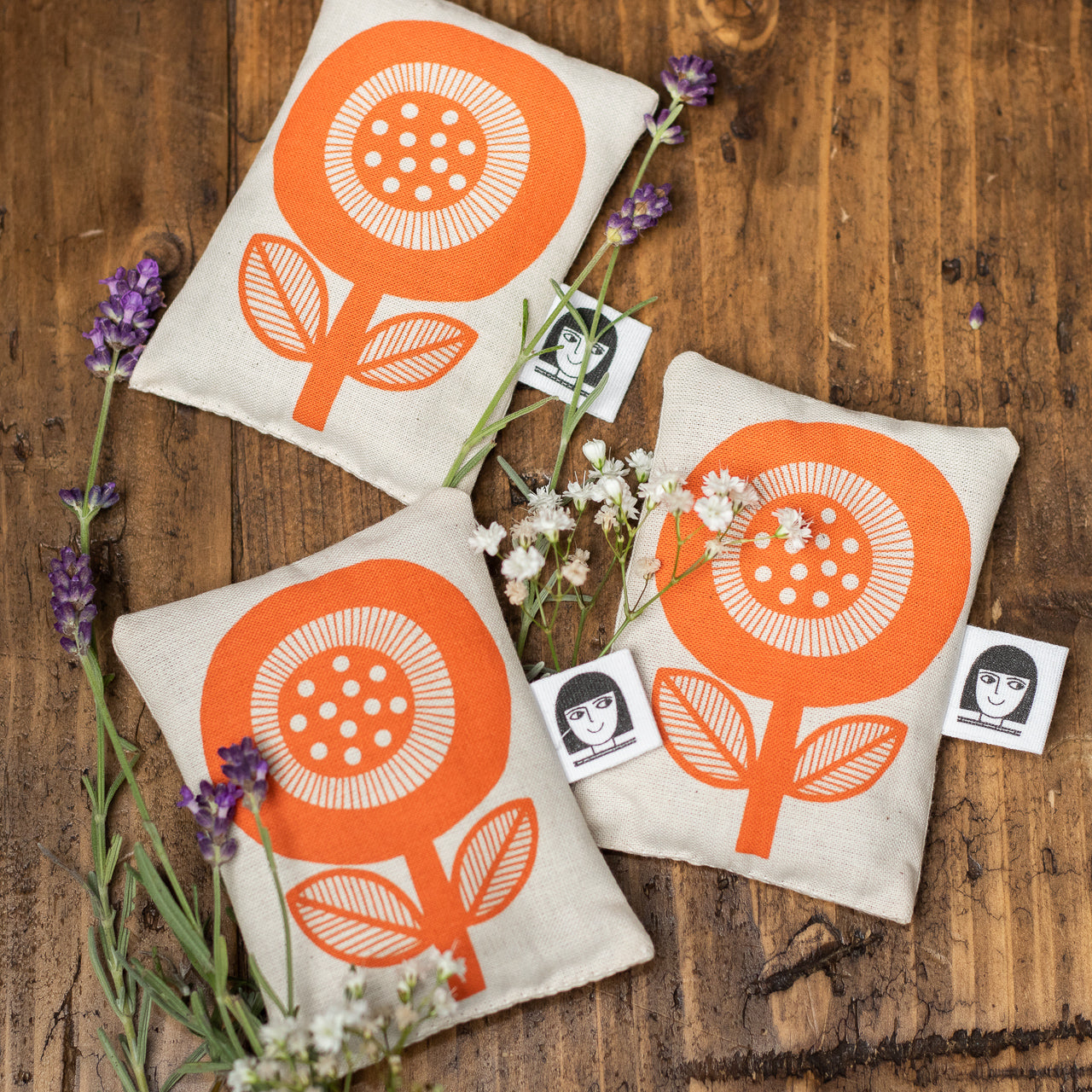Jane Foster Lavender Bag - Scandinavian Flower