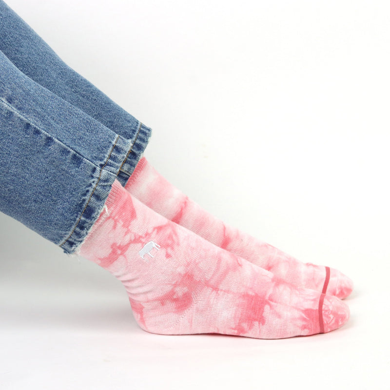 Critically Endangered Tie Dye Adult Socks