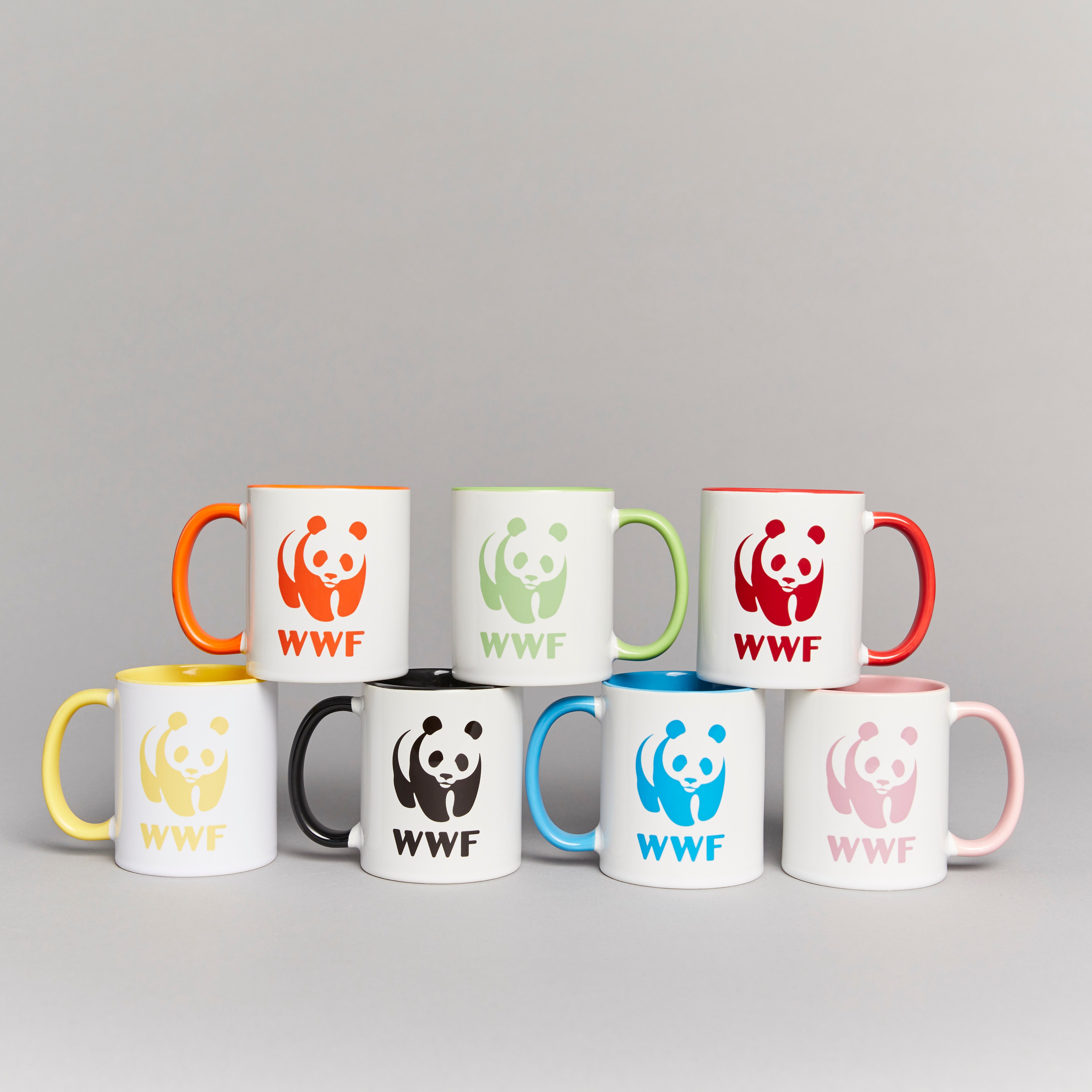 WWF Coloured Insert Mug