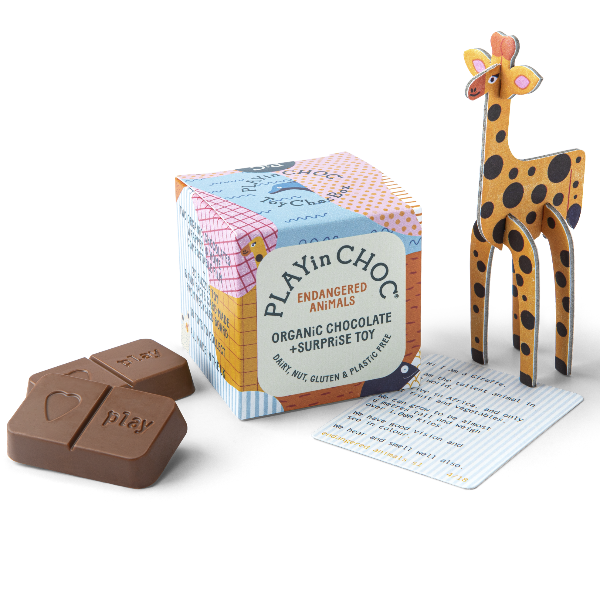 PLAYin CHOC Box - Endangered Animals