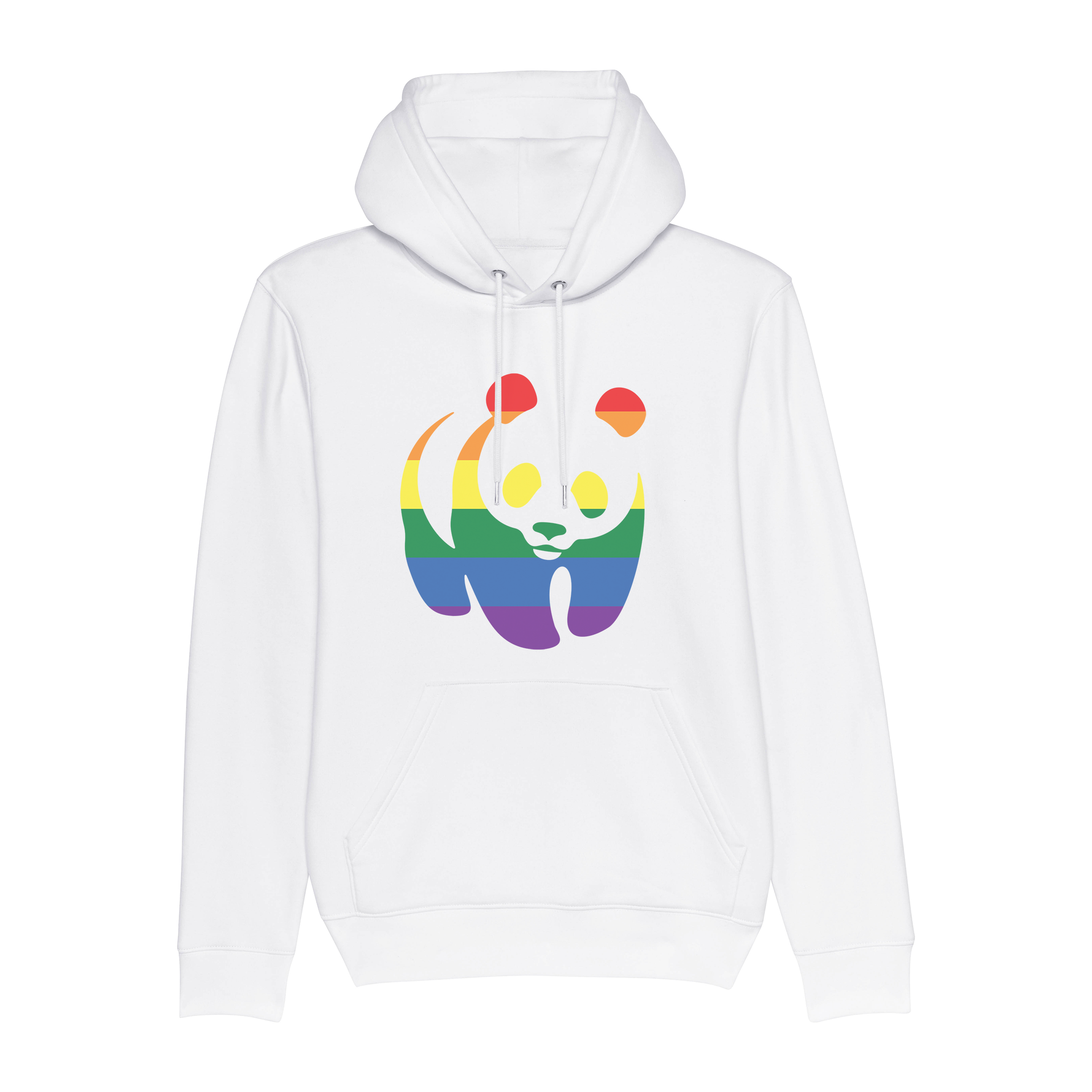 Panda crop 2025 top hoodie