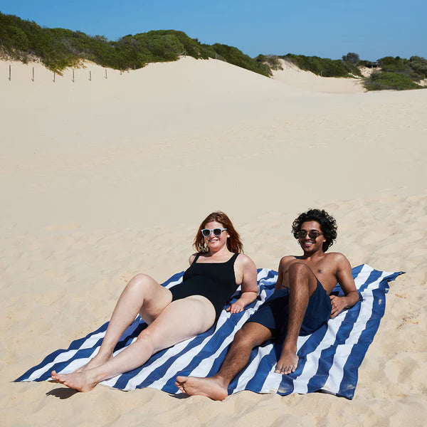 Dock & Bay Quick Dry Beach Towel - Whitsunday Blue