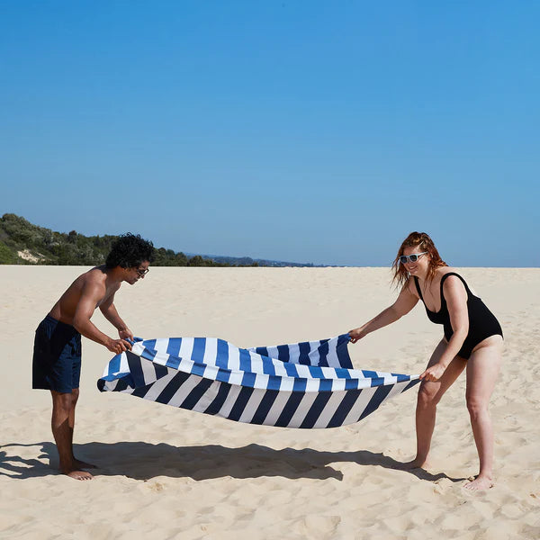 Dock & Bay Quick Dry Beach Towel - Whitsunday Blue