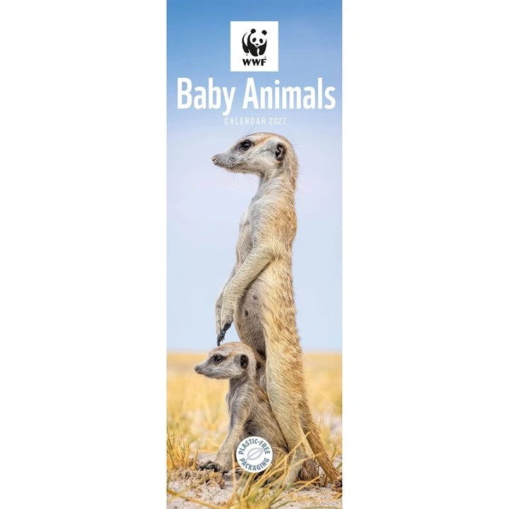 WWF Baby Animals Calendar 2027