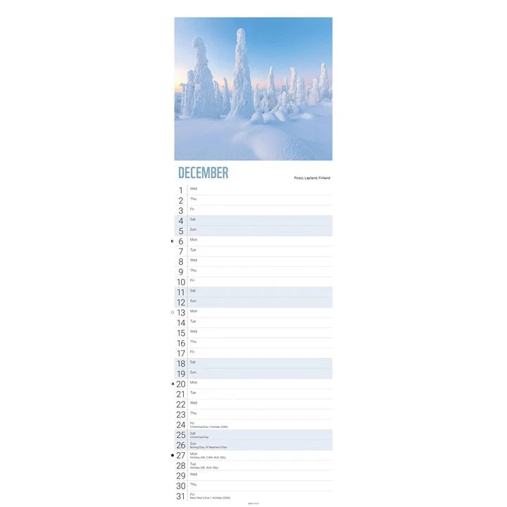 WWF Beautiful World Calendar 2027
