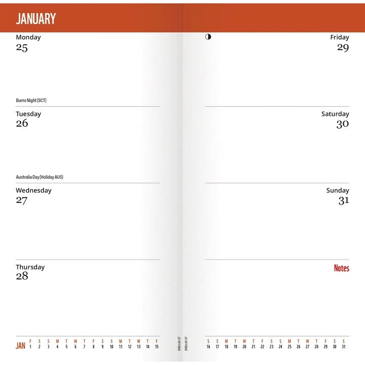 WWF Wild & Free Slim Diary 2027