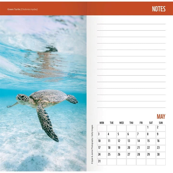 WWF Wild & Free Slim Diary 2027