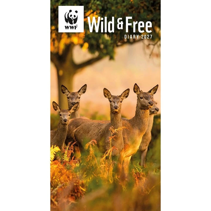 WWF Wild & Free Slim Diary 2027