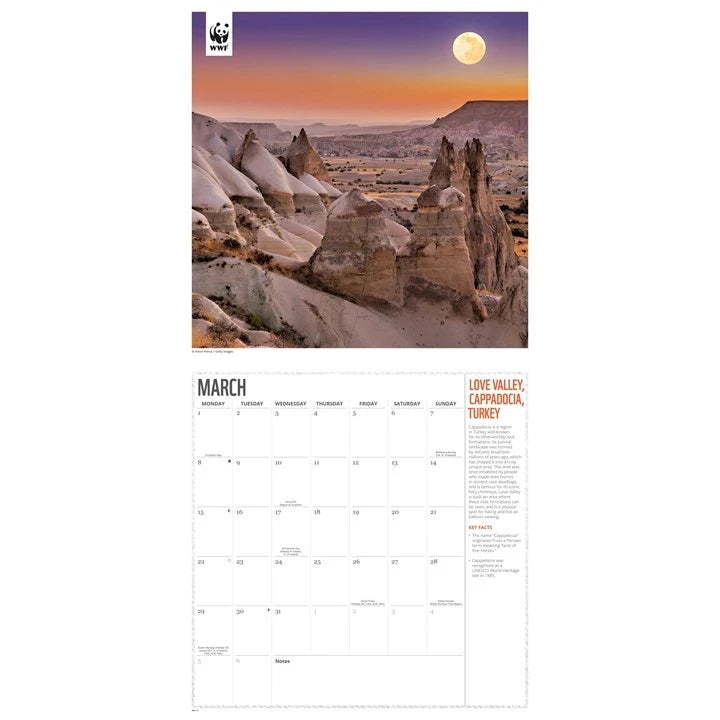 WWF Fragile Earth Calendar 2027