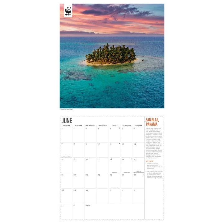 WWF Fragile Earth Calendar 2027