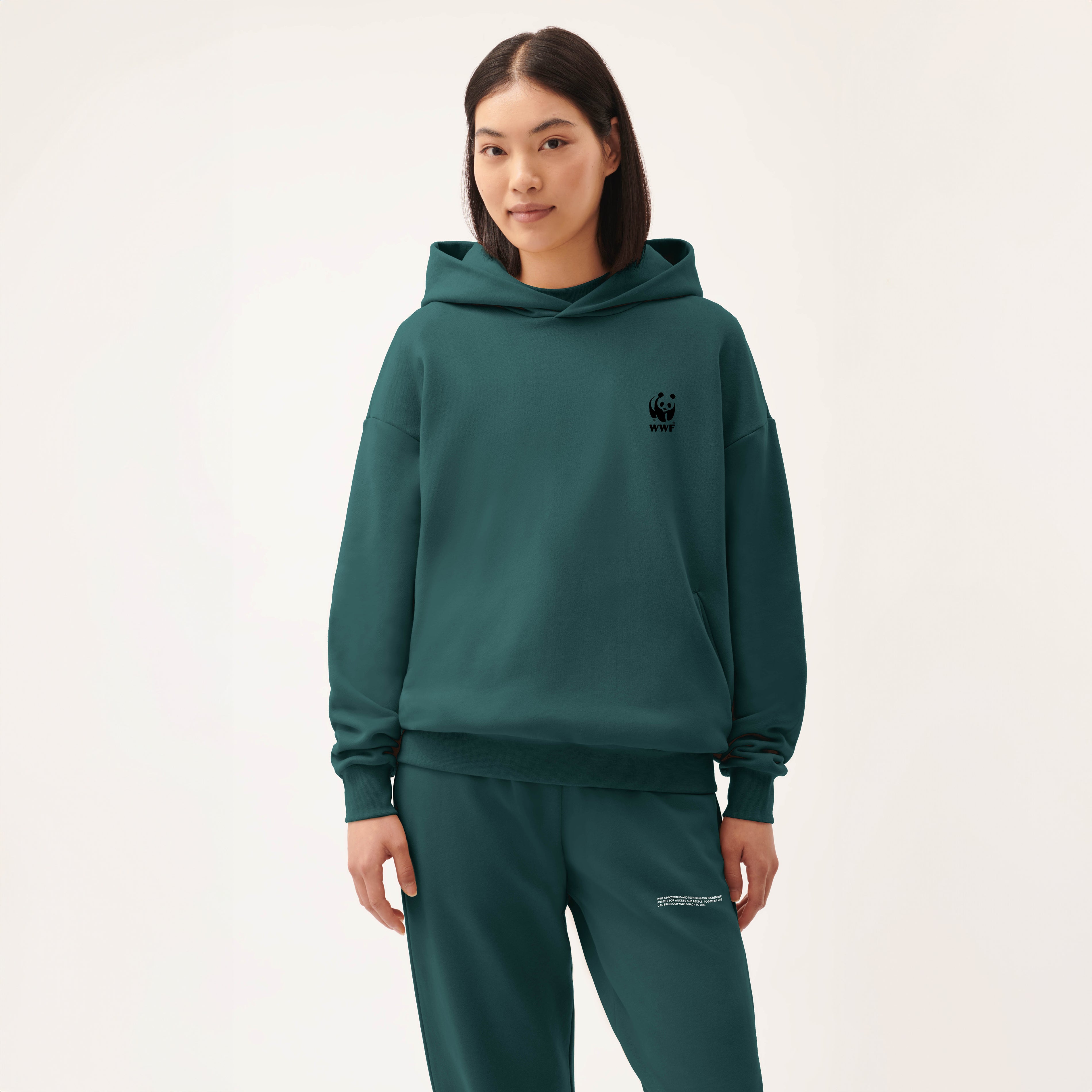 PANGAIA Unisex Hoodie - Foliage Green