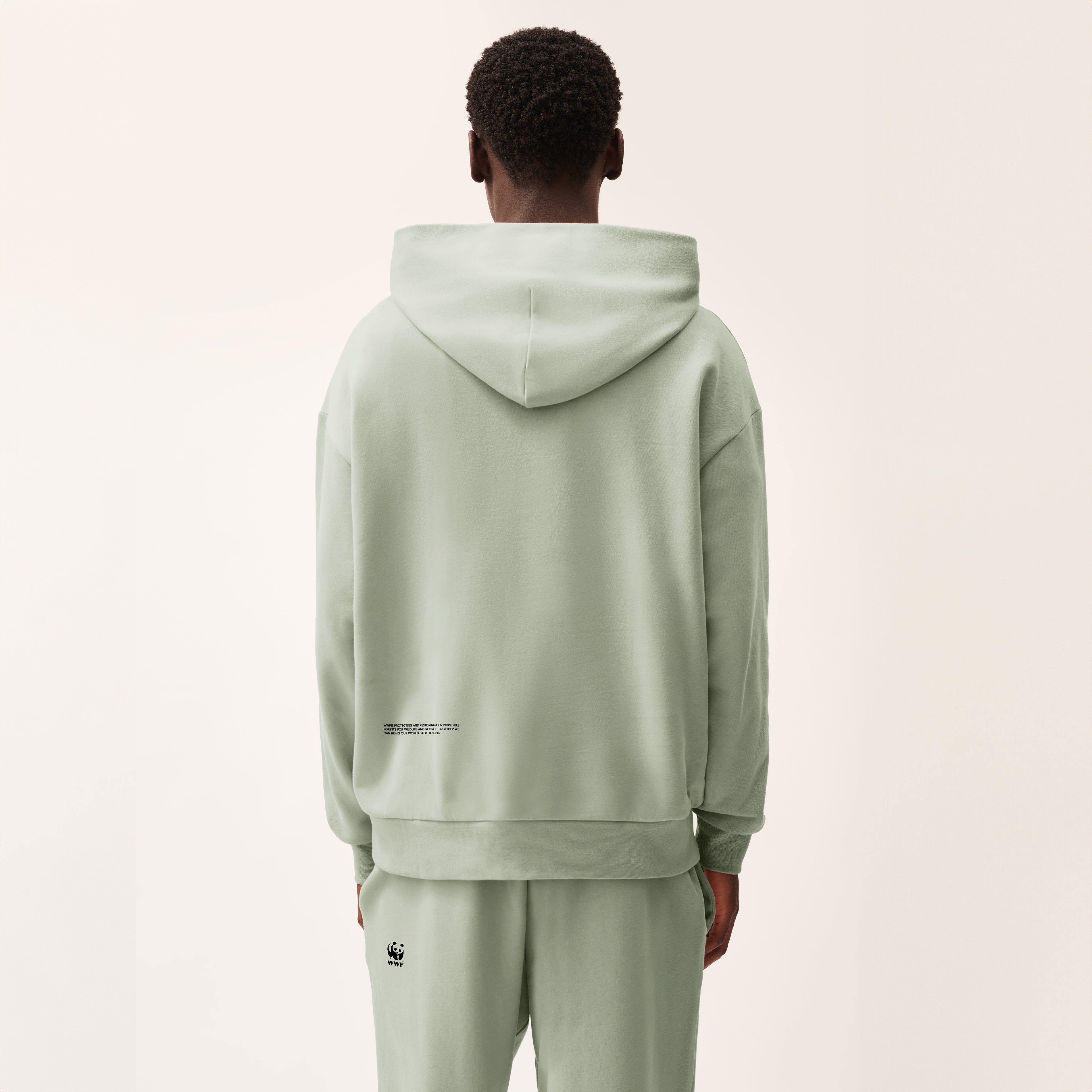 PANGAIA Unisex Hoodie - Moss Green