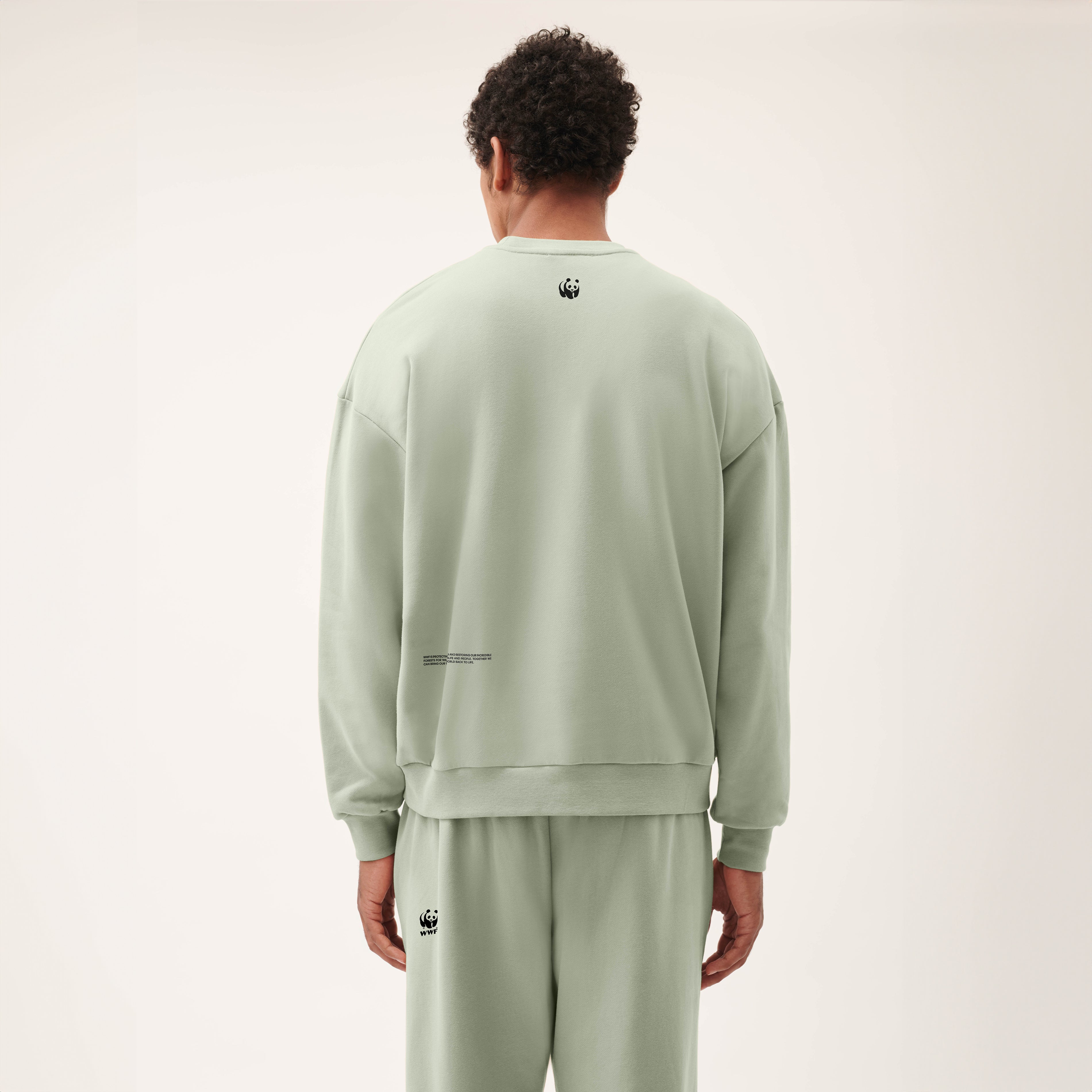 PANGAIA Unisex Sweatshirt - Moss Green