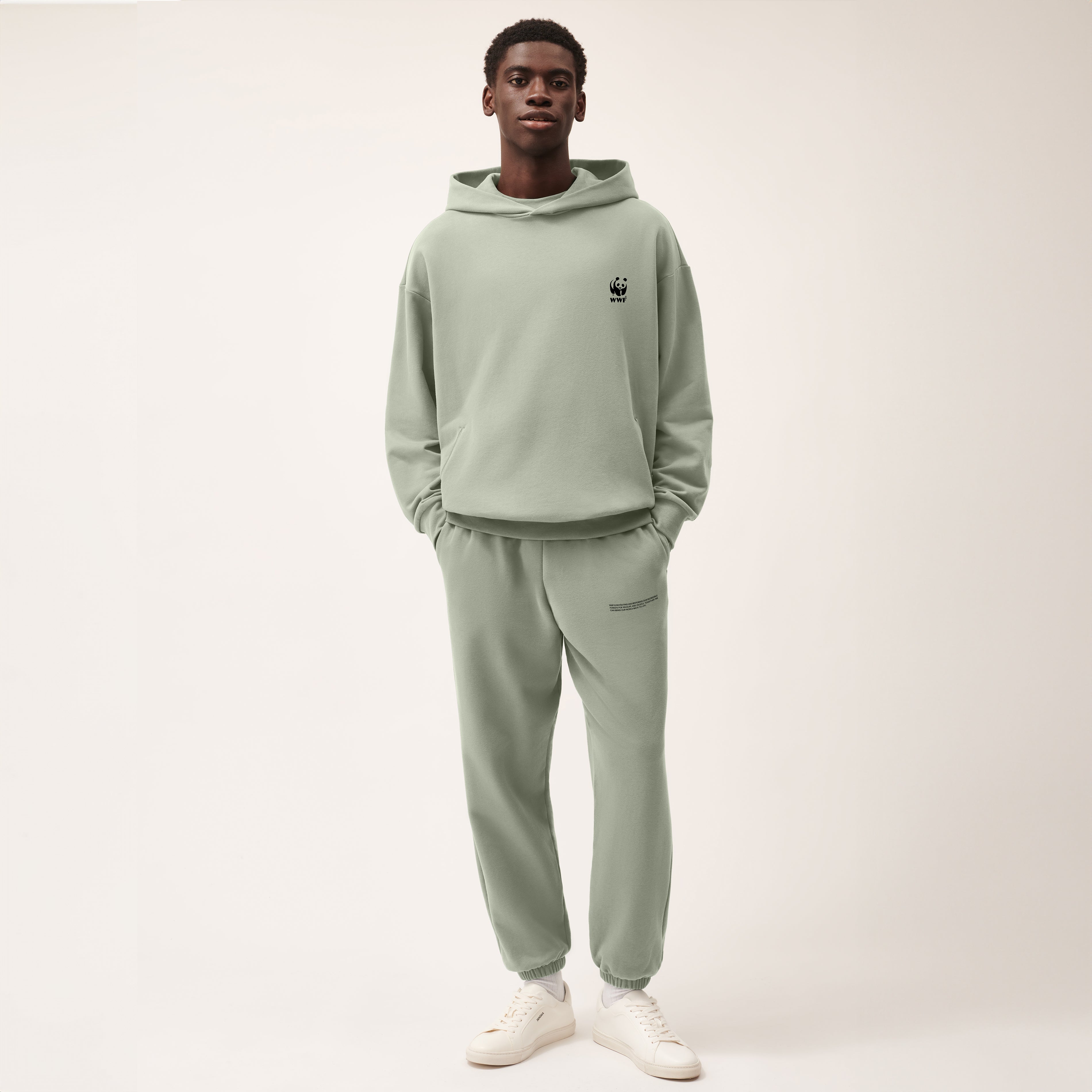 PANGAIA Unisex Hoodie - Moss Green