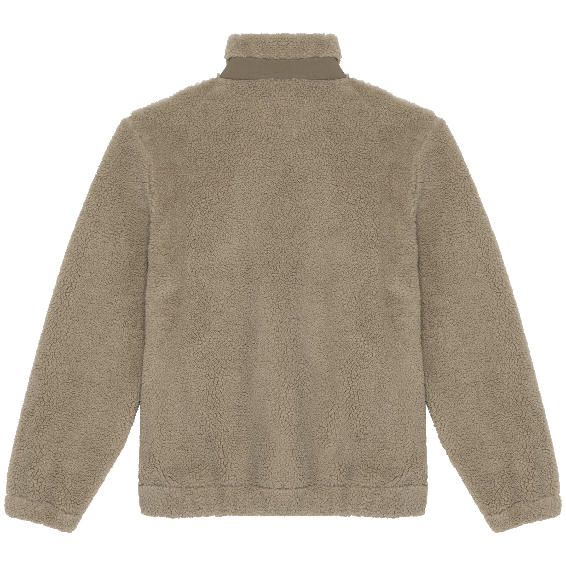 Recycled Unisex Sherpa Jacket - Sand