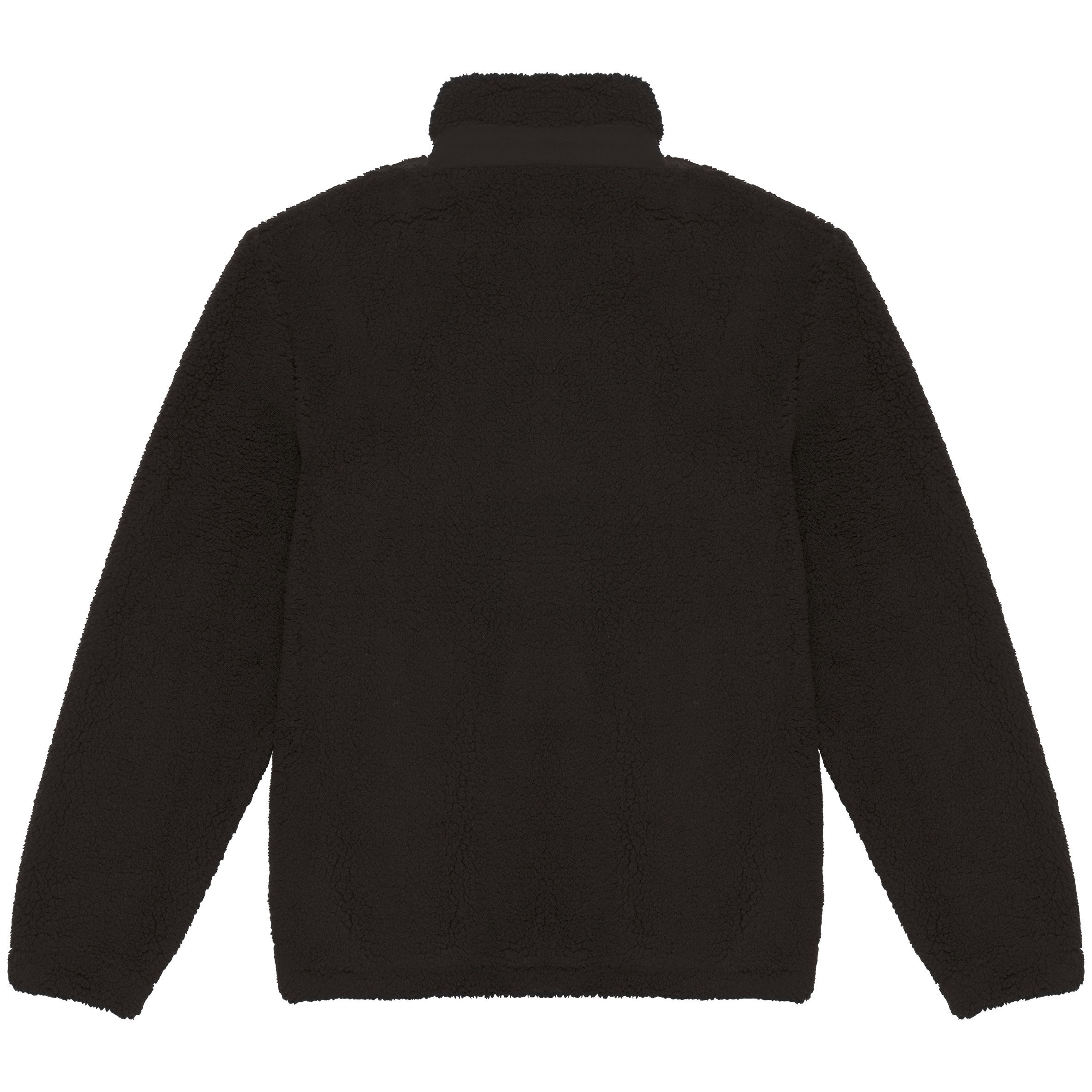 Recycled Unisex Sherpa Jacket - Black