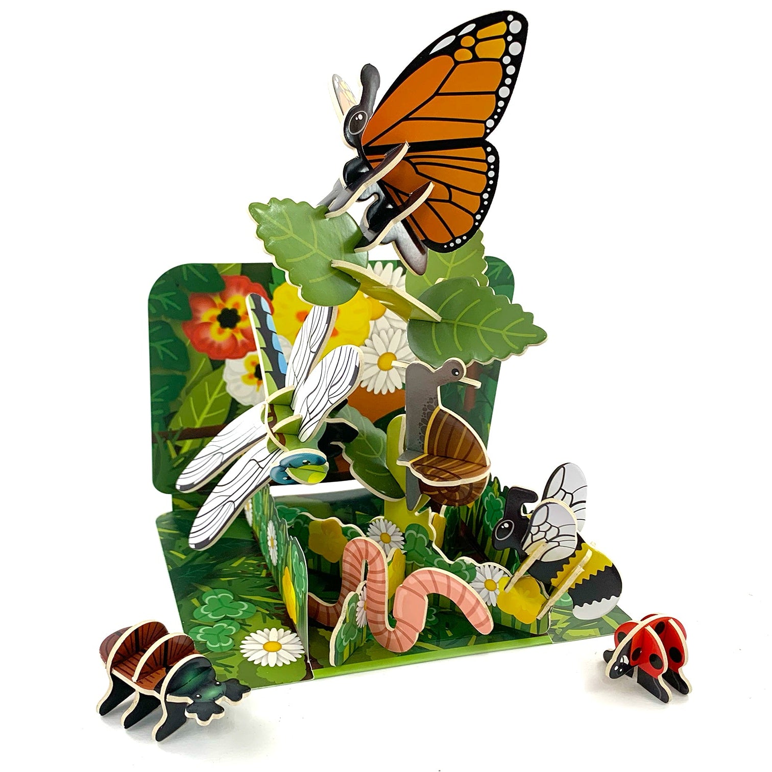 Pop-out & Build Garden Insects Set