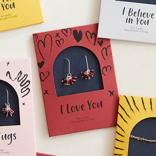 'I Love You' Earrings