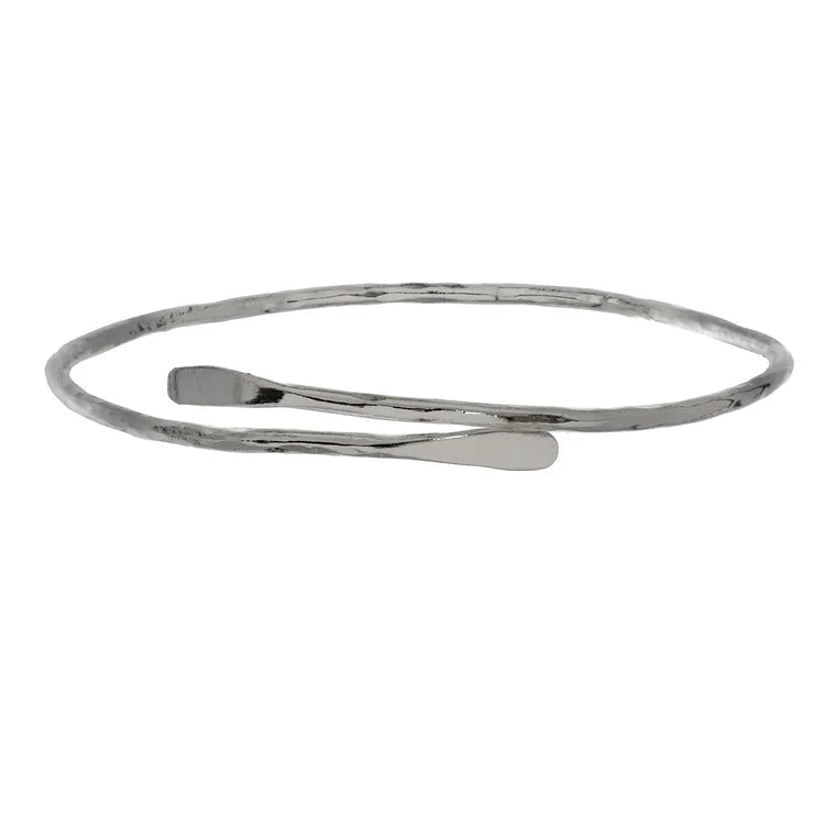 Plated Bangle - Silver