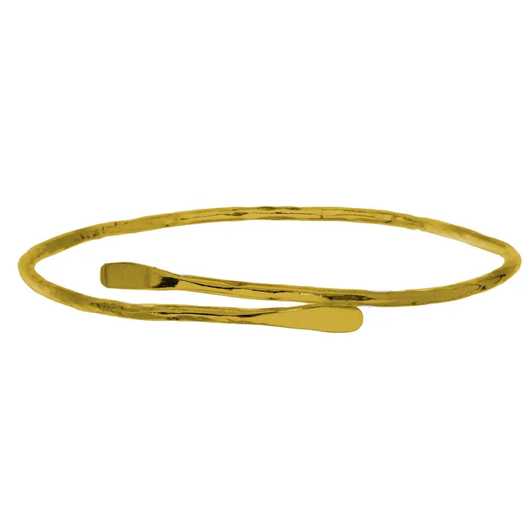 Plated Bangle - Gold