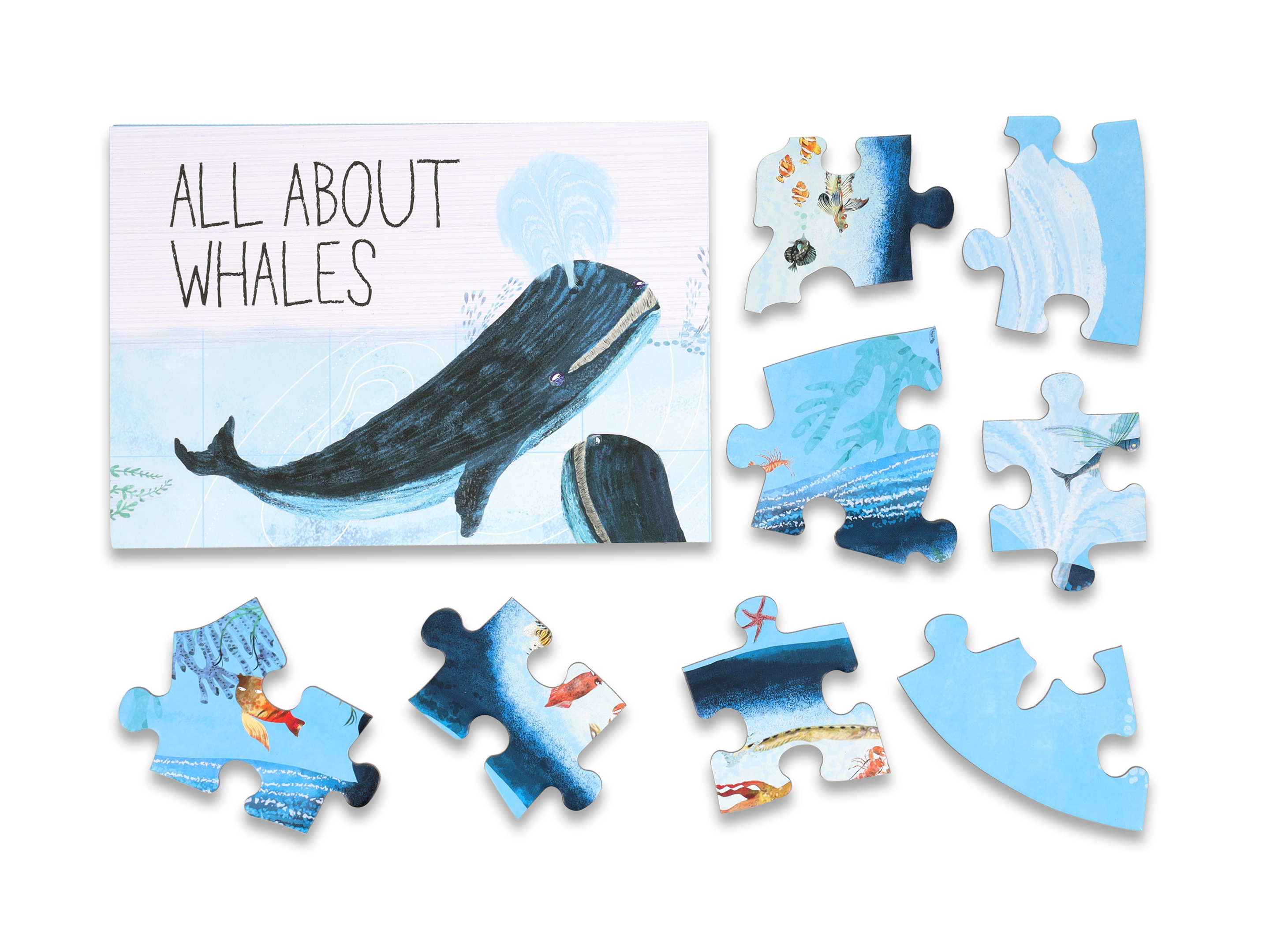The Big Belly of the Whale A shaped jigsaw puzzle