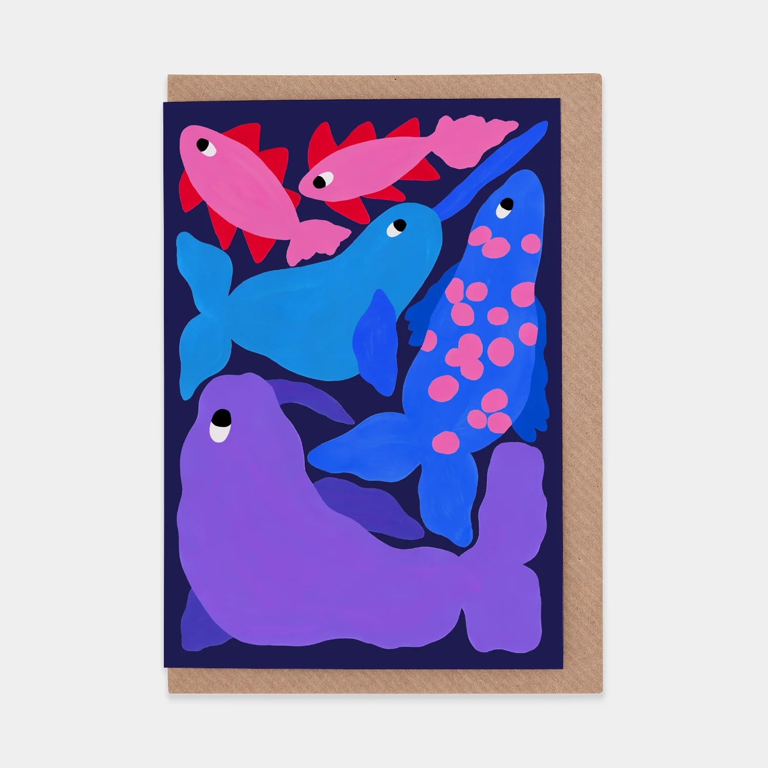Evermade x Liv Lee - Arctic Animals WWF Greetings Card
