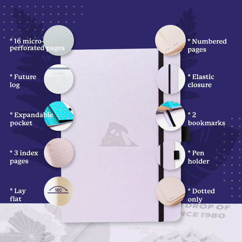 Dingbats Arctic A5 Notebook